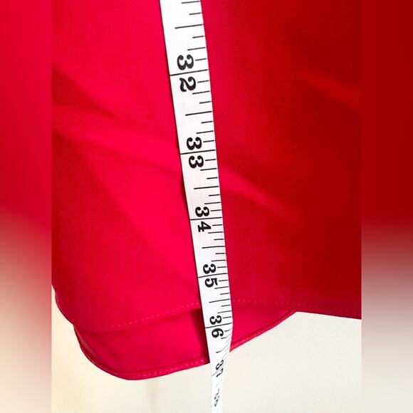 Amanda Uprichard Queens dress Macintosh red halter swing short Valentine’s Day M - Picture 9 of 11